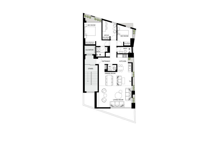 Raavi Studio | Khorshid Mazaheri | استودیو راوی | خورشید مظاهری | معماری | معماری داخلی | دکوراسیون